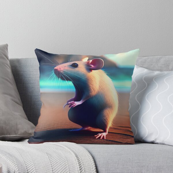 Item preview, Rat On a Beach designed and sold by InkDropFalls.