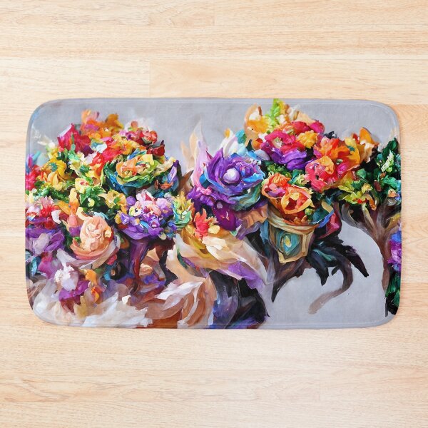 Item preview, Colorful Spring Bouquet | Abstract Floral Arrangement designed and sold by AyfuDesigns.
