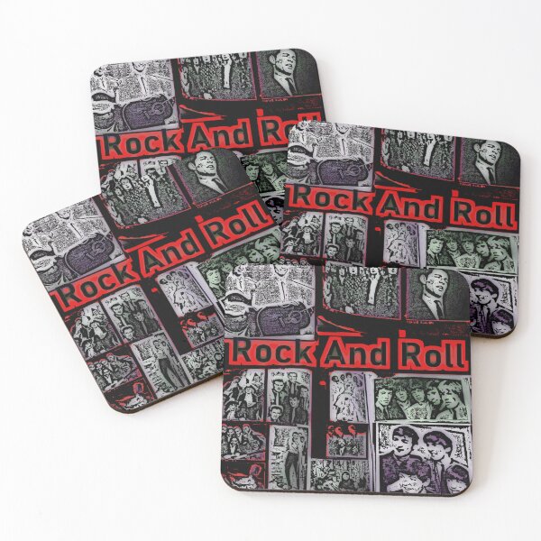 Item preview, Rock And Roll Collage, Oldies, 50's, 60's designed and sold by Vintaged.