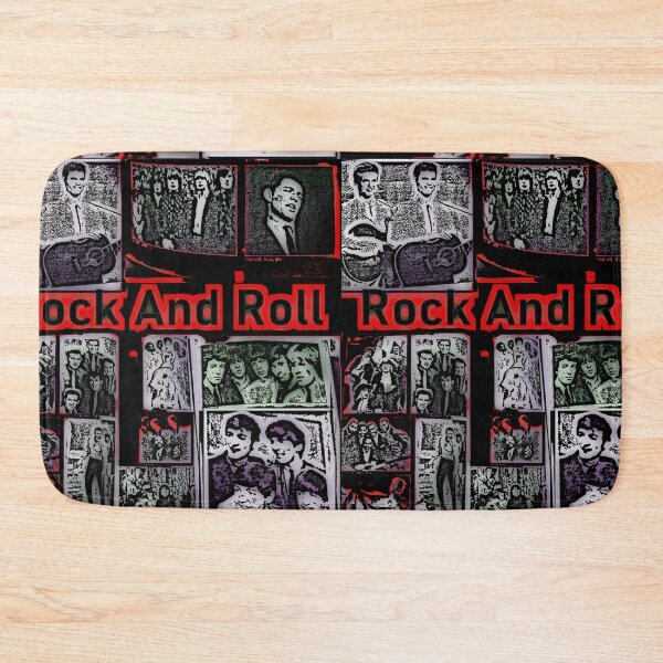 Item preview, Rock And Roll Collage, Oldies, 50's, 60's designed and sold by Vintaged.