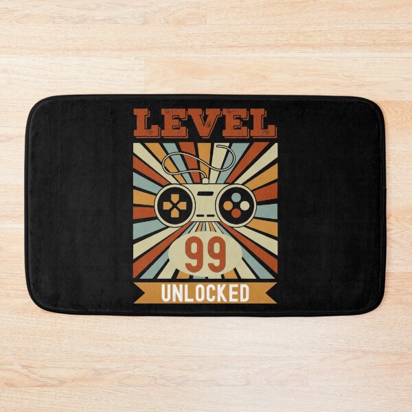 Item preview, Level 99 Unlocked Funny 99th Birthday designed and sold by Karry-Pat.