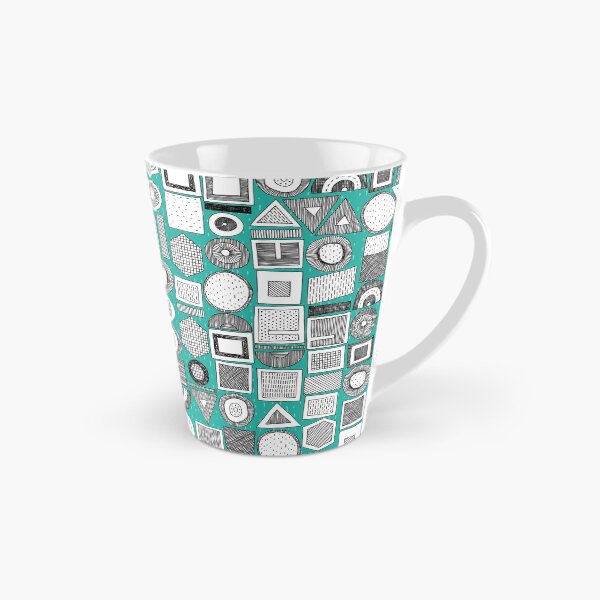 Item preview, frisson memphis bw aqua dash designed and sold by scrummy.