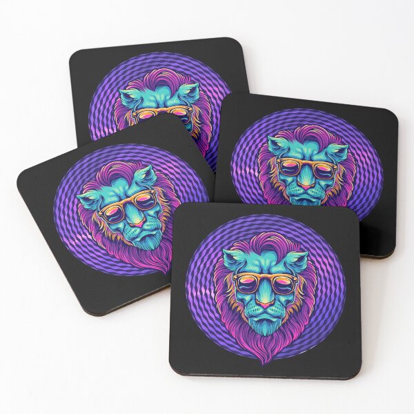 Item preview, Psychedelic Lion. Reworked Trippy Lion Style.  designed and sold by MamaNeeaDesigns.