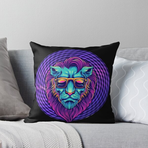 Item preview, Psychedelic Lion. Reworked Trippy Lion Style.  designed and sold by MamaNeeaDesigns.