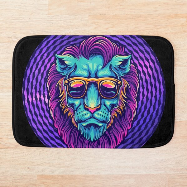 Item preview, Psychedelic Lion. Reworked Trippy Lion Style.  designed and sold by MamaNeeaDesigns.