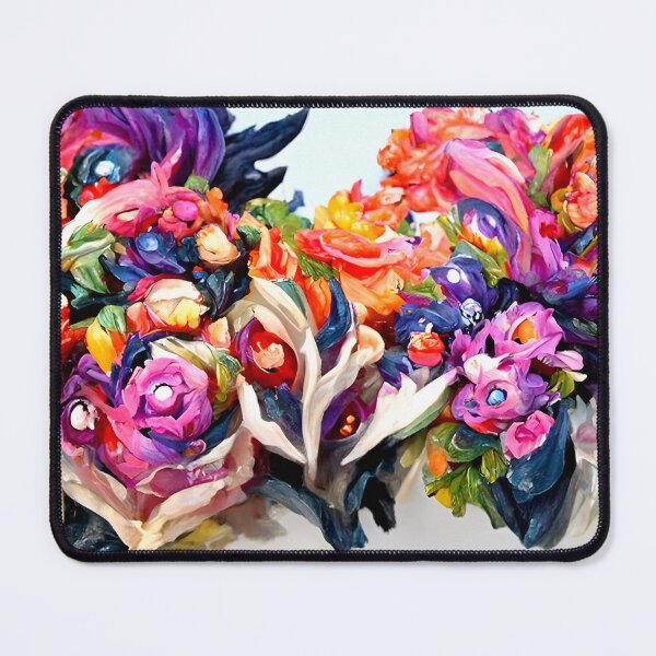 Item preview, Colorful Holly Harmony | Abstract Floral Arrangement designed and sold by AyfuDesigns.