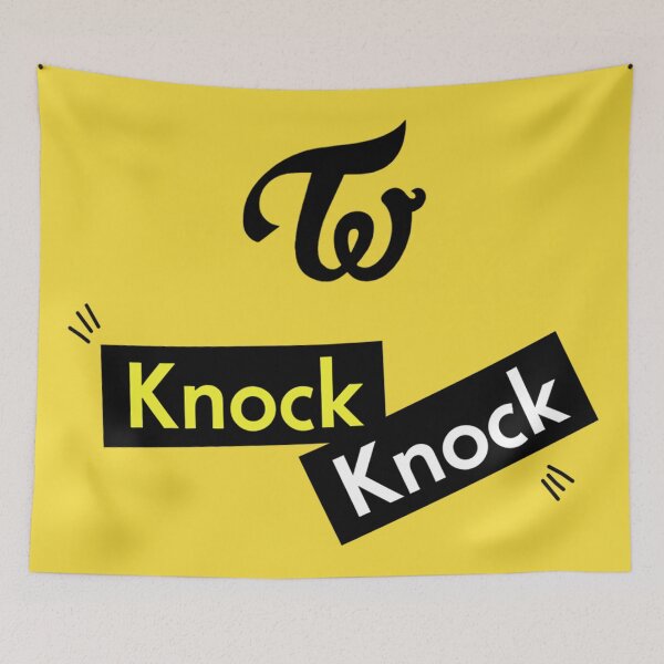 Item preview, TWICE KNOCK KNOCK designed and sold by LOGOEMPORIUM.