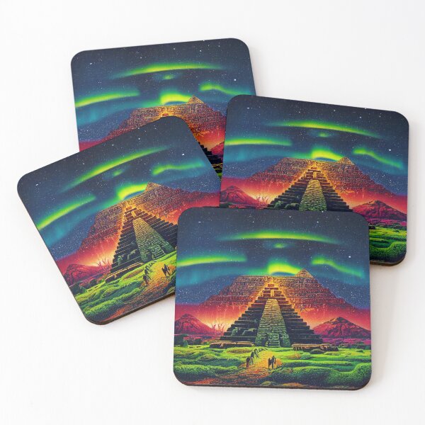 Artikelvorschau, Neonpyramiden entworfen und verkauft von Chillum.