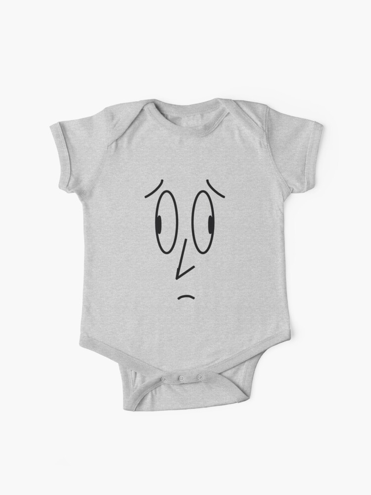 Jack Nervous Emosie Face Baby One Piece By Emosiewear Redbubble