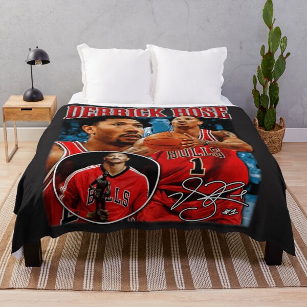 Item preview, Derrick Rose MVP Chicago Basketball Signature Vintage Retro 21 designed and sold by Elena George.