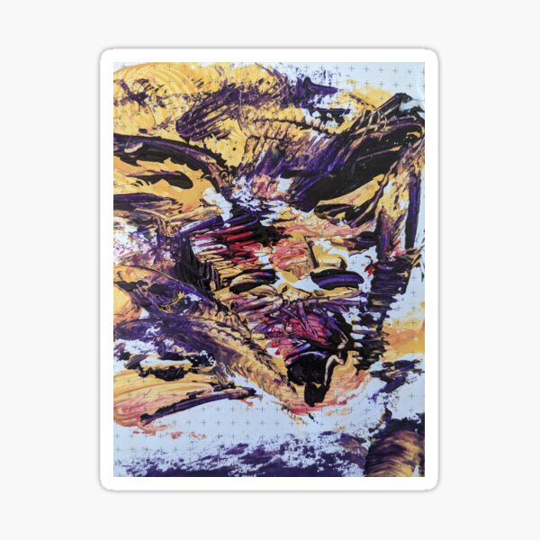 "Butter Dog" Sticker for Sale by HappyDayPainter Redbubble