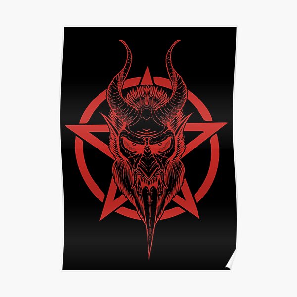 Krampus (red) Poster