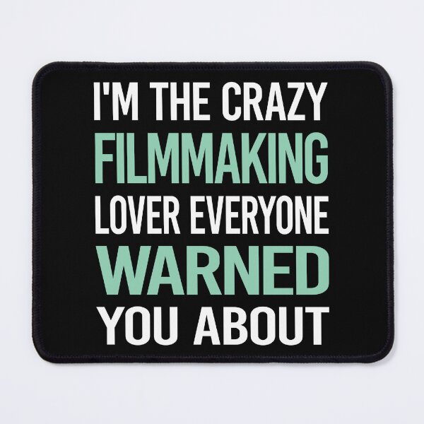 Item preview, Crazy Lover Filmmaking Filmmaker Film Making designed and sold by BimBamFrank.