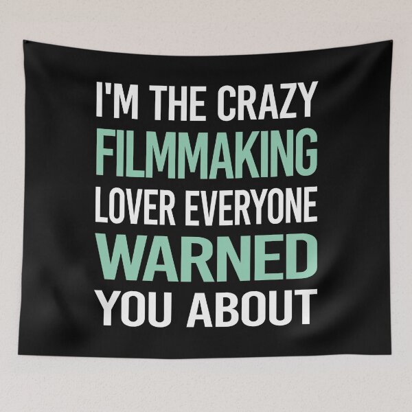 Item preview, Crazy Lover Filmmaking Filmmaker Film Making designed and sold by BimBamFrank.