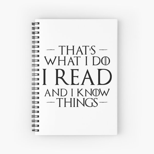 Item preview, That's What I Do, I Read and I Know Things designed and sold by Stacie Forest.
