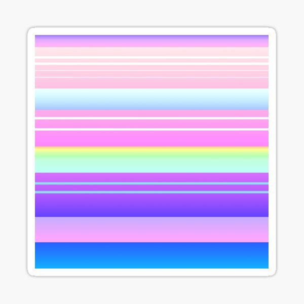 Pastel galaxy color palette | pastel galaxy color scheme Sticker
