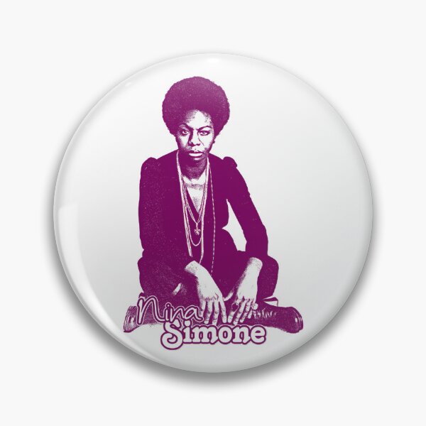 Item preview, Nina Simone ___ Original Retro Fan Art Design  designed and sold by Bru Escobar.