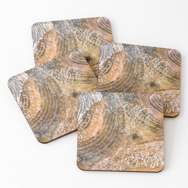 Item preview, Coppery Abstract - Metallic Fluidity in Caramel Mahogany Buff and Hazel Tones designed and sold by Georgia Mizuleva.