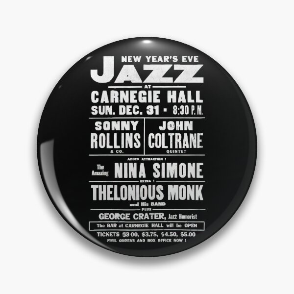 Item preview, Jazz At Carnegie Hall ----- Vintage Jazz Poster  designed and sold by Mailen Borrego.