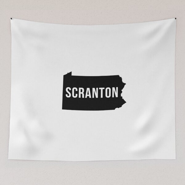 Item preview, Scranton, Pennsylvania Silhouette designed and sold by CartoCreative.