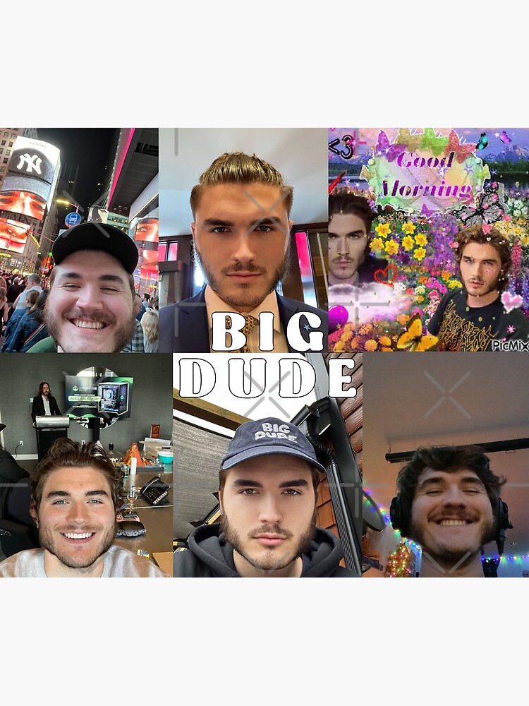 jschlatt Big dude montage  Tapestry