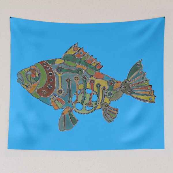 Item preview, The ColorFish: Gears and Gills designed and sold by It's Just Me.