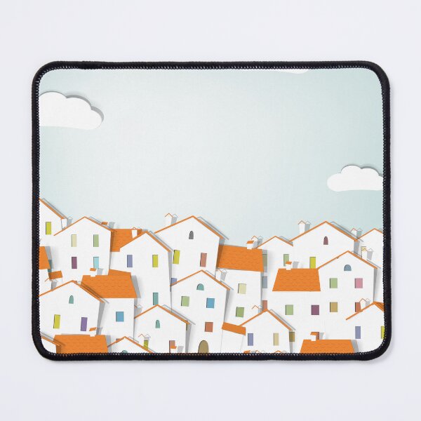 Item preview, Fun Little City of Houses designed and sold by ladypennyface.