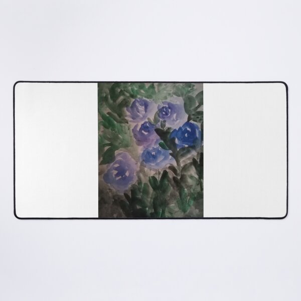 Item preview, blue flowers art paintings designed and sold by Nature  Nblossom.