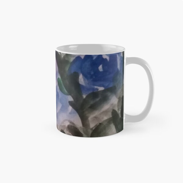 Item preview, blue flowers art paintings designed and sold by Nature Nblossom.
