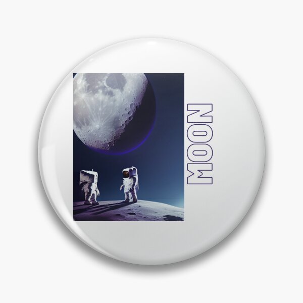 Artikelvorschau, Astronaut auf dem dunklen Mond 10 entworfen und verkauft von Happy Planet.