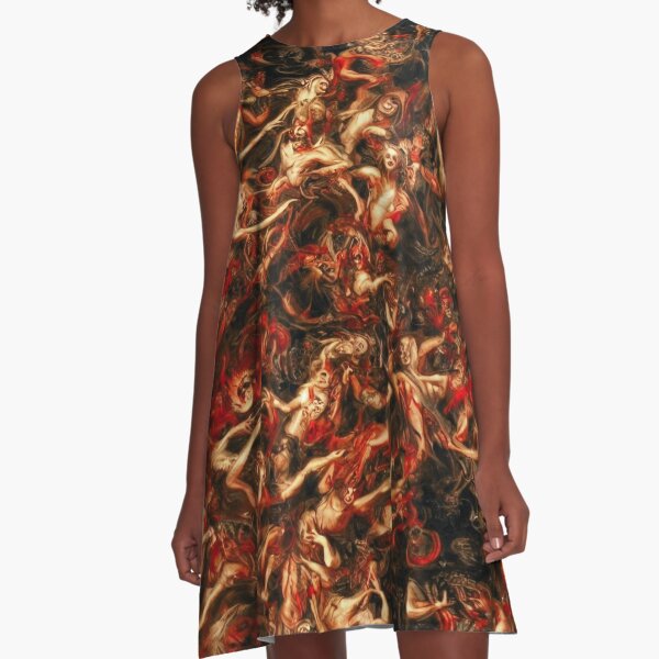 Souls In Hell A-Line Dress
