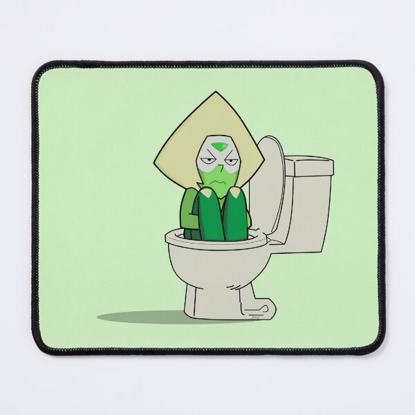 Item preview, Steven Universe - Peridot In the Toilet designed and sold by jomzojeda.