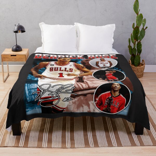 Item preview, Derrick Rose MVP Chicago Basketball Signature Vintage Retro 24 designed and sold by Elena George.