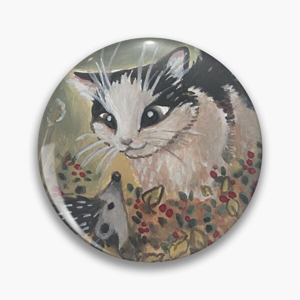 Item preview, The Cat And The Hedgehog Painting designed and sold by mauricucumber.