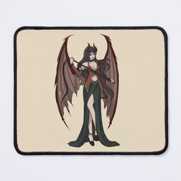 Item preview, Demoness succubus holding a whip for halloween designed and sold by HeatherPhn.