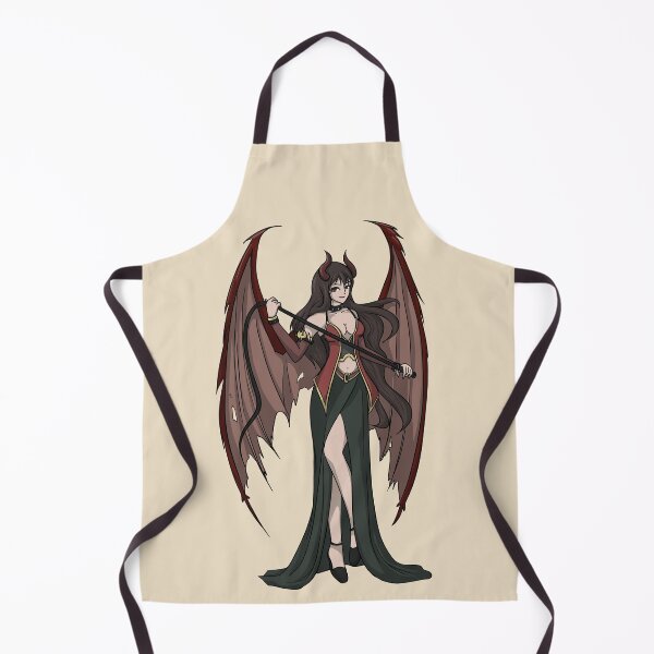 Item preview, Demoness succubus holding a whip for halloween designed and sold by HeatherPhn.