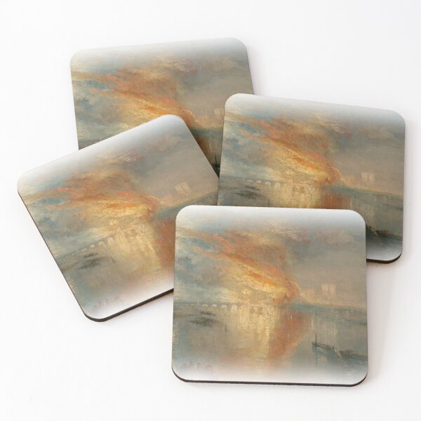 Item preview, Burning of the Houses of Lords and Commons designed and sold by Pondfly-Artwork.