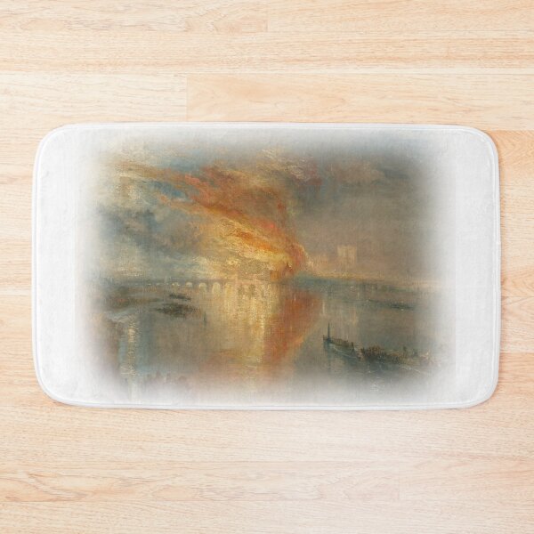 Item preview, Burning of the Houses of Lords and Commons designed and sold by Pondfly-Artwork.