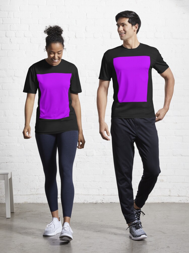 Solid Colour | Electric Purple | Neon purple 2 | Active T-Shirt