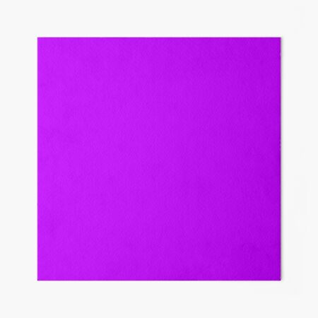 Solid Colour  Neon purple 2 Art Board Print for Sale by ozcushions