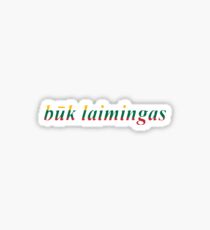 Būk Laimingas - Be Happy Sticker