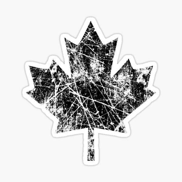Item preview, Canadian Maple Leaf Grunge Distressed Style designed and sold by Garaga.