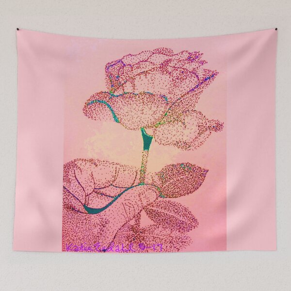 Item preview, Stippled Rose 5 designed and sold by Katie Roberts.
