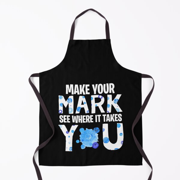 Item preview, Make Your Mark See Where It Takes You, DOT Blue designed and sold by TokoBelia.