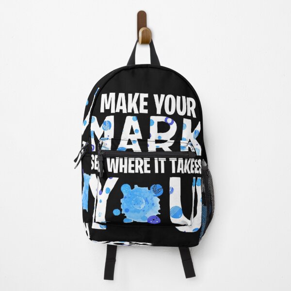 Item preview, Make Your Mark See Where It Takes You, DOT Blue designed and sold by TokoBelia.
