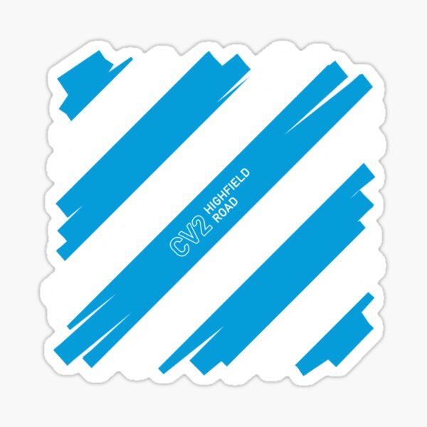 Item preview, CCFC - Highfield Road Footy Stripes    designed and sold by ciartwork.