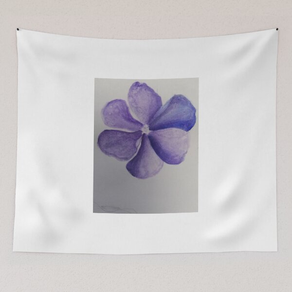 Item preview, artwork of blue color flowers designed and sold by Nature  Nblossom.