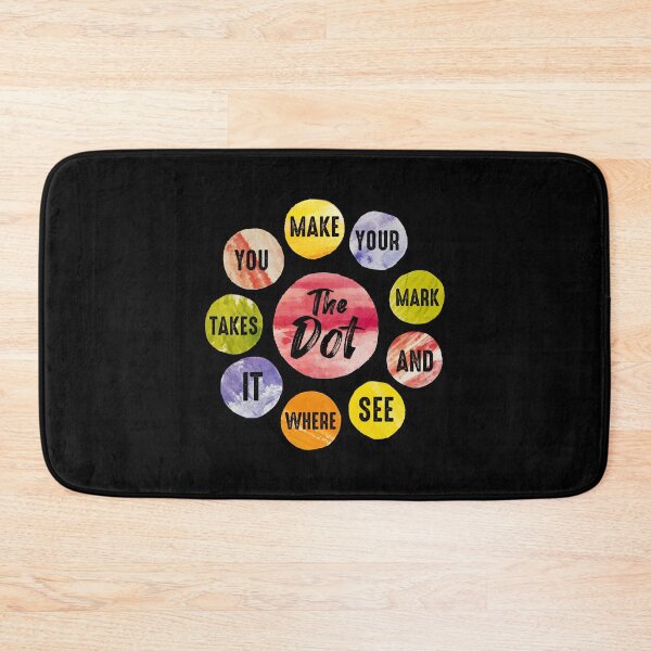 Item preview, Make Your Mark See Where It Takes You, DOT Day 02 designed and sold by TokoBelia.