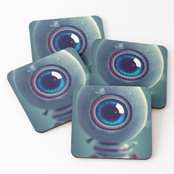 Item preview, Robot with a single eye designed and sold by Tuko Designs.