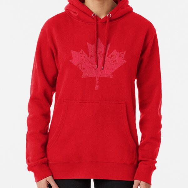 Item preview, Canadian Maple Leaf Grunge Distressed Style in Red designed and sold by Garaga.